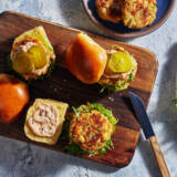 Crispy Chipotle Air Fryer Crab Cake Sliders Hero
