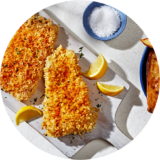 Potato Chip Crusted Halibut and Chips Choose Canadian Seafood Recipe Image