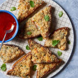 Shrimp Toast Circle Choose Canadian Seafood